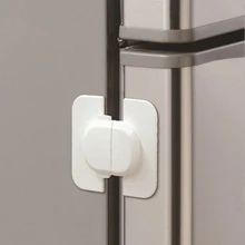 Child Safety Lock 1Pcs Refrigerator Fridge Freezer Door Locks Latch Catch Toddler Kids Infant Baby Cabinet Security Locks
