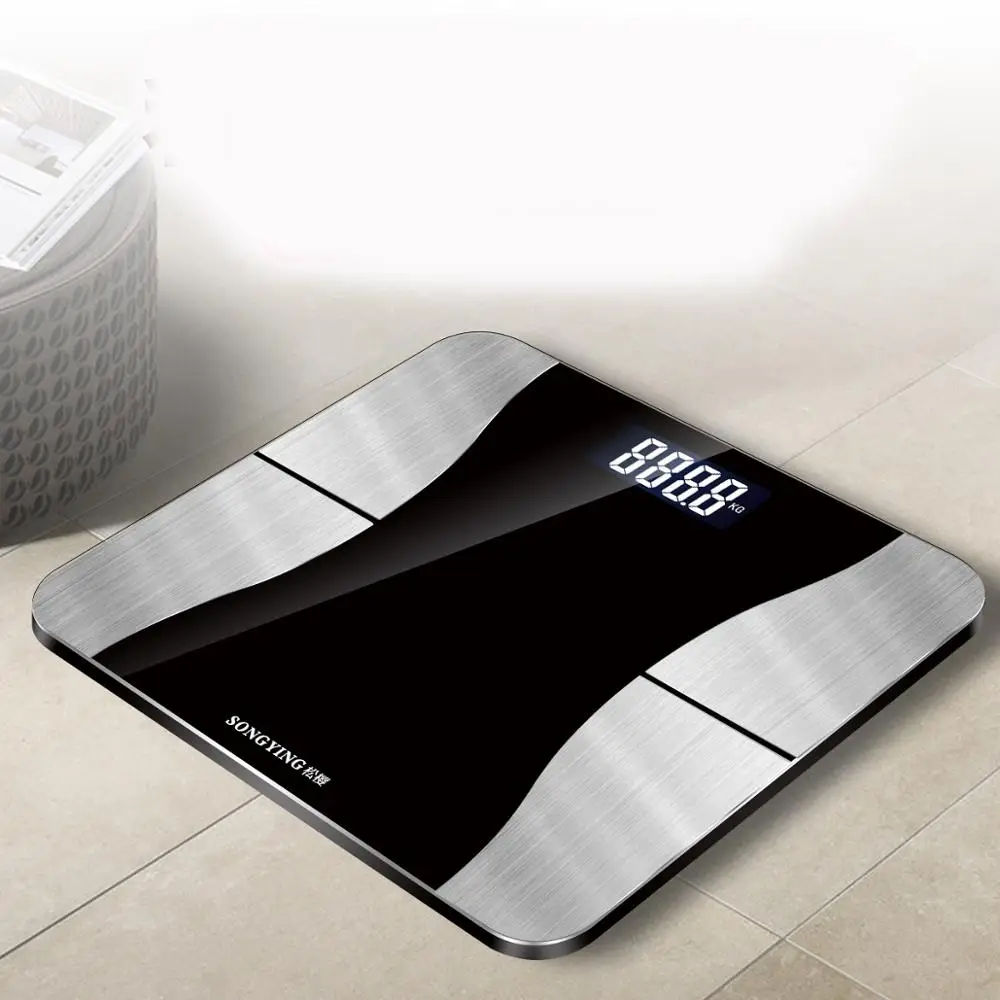 

Loose Sakura Household Weighing Scale USB Charging Fat Scale Health Body Fat Scale Weighing Electronic Scale Customizable