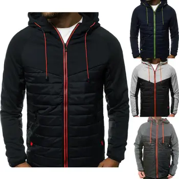 

US Men's Fashion Jacket Winter Thick Coat Hooded Warm Parkas Overcoat New Cost-effective