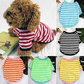 

Dog Clothes Chihuahua Cartoon Cute Pet Clothes Summer Vest Dog Clothes for Small Medium Dogs T Shirt Cat Dog Coats Jacket