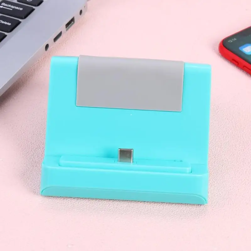 Портативный type-C к USB3.1 Зарядная база для переключателя Lite консоль зарядное устройство Передача стабильное антипомехое зарядное устройство