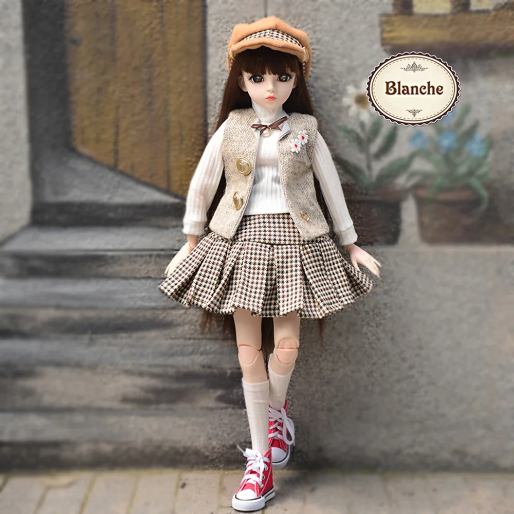 60 см BJD кукла модная Девочка Кукла SD кукла 18 шаров шарнирные куклы Модная Кукла как подарок - Цвет: Style 09