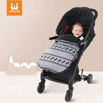 

Winter Baby Toddler Universal Footmuff Cosy Toes Apron Liner Buggy Pram Stroller sleeping bags windproof warm thick cotton pad