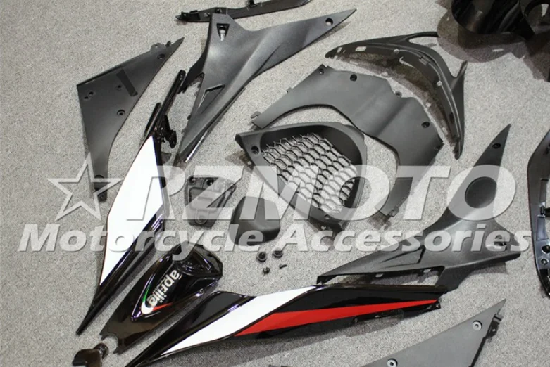 Литьевая Форма ABS Обтекатели комплект подходит для Aprilia RSV4 1000 2009- 09 10 11 12 13 14 на заказ серый белый