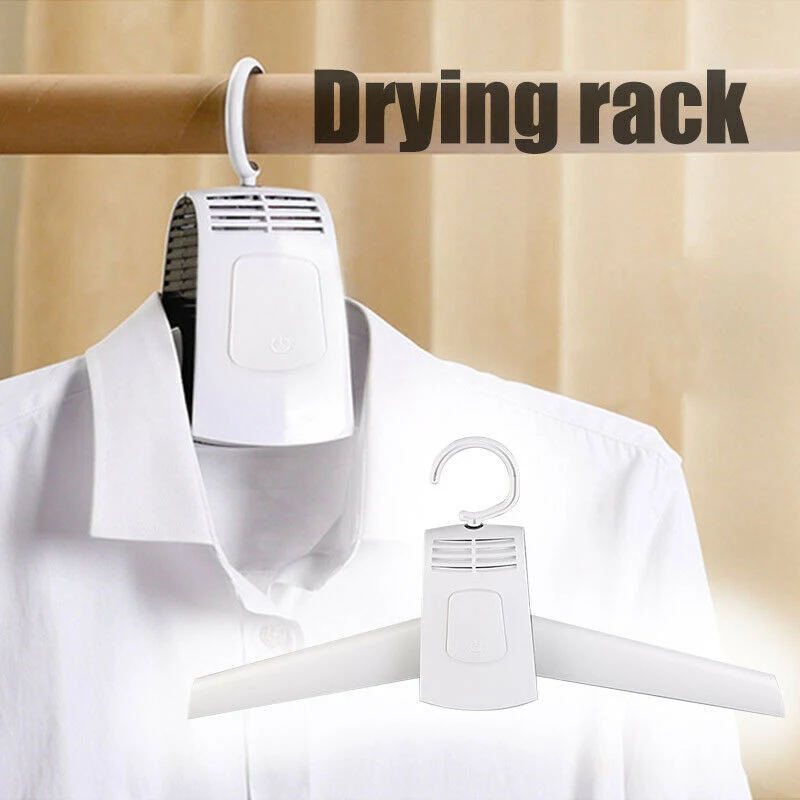 Portable Electric Clothes Drying Rack Dryer Hanger Folding Travel Laundry Shoes 