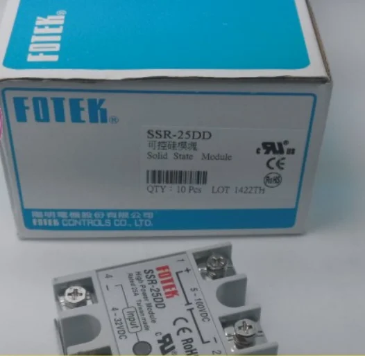 

Taiwan Yangming FOTEK Solid State Relay SSR-25DD