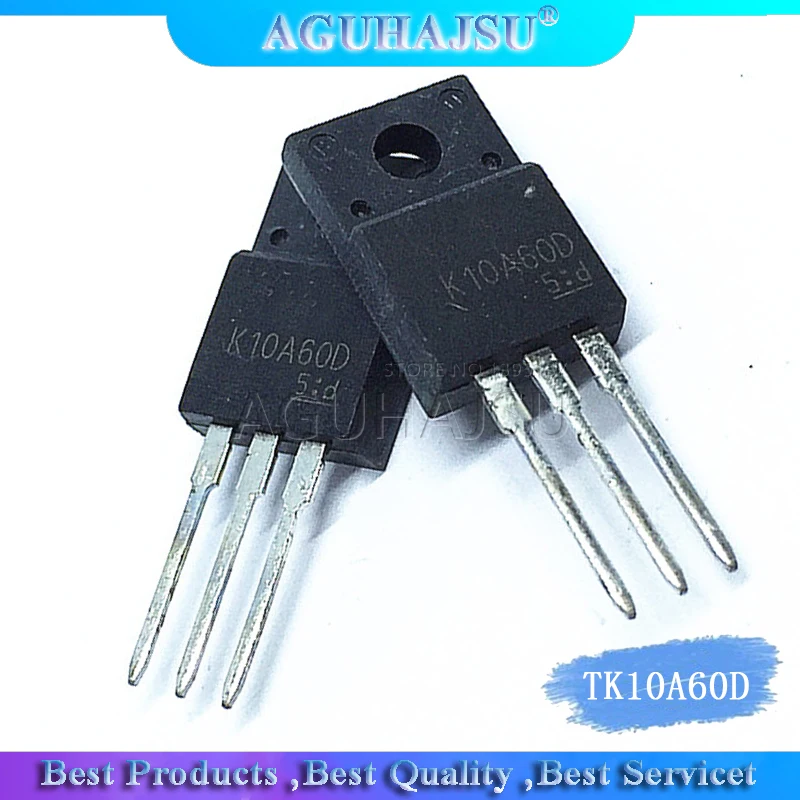 10pcs K10A60D TO-220F TK10A60D 10A60 TO220 new original | Электронные компоненты и принадлежности