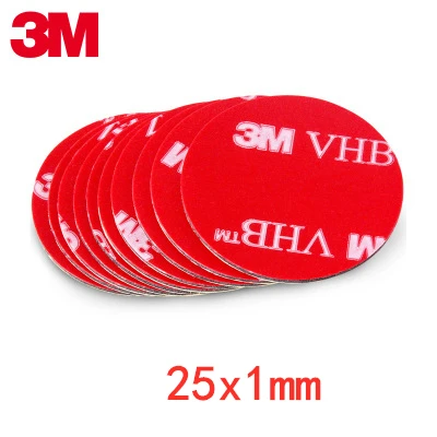 3M super Strong VHB double sided tape Waterproof no trace Self Adhesive Acrylic Pad Two Sides Sticky for Car Home Office School 25