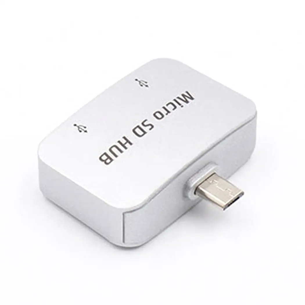 OTG 2 порта USB Flash черный, золотой, серебряный Драйвер для 10~ 35 смартфонов планшетов