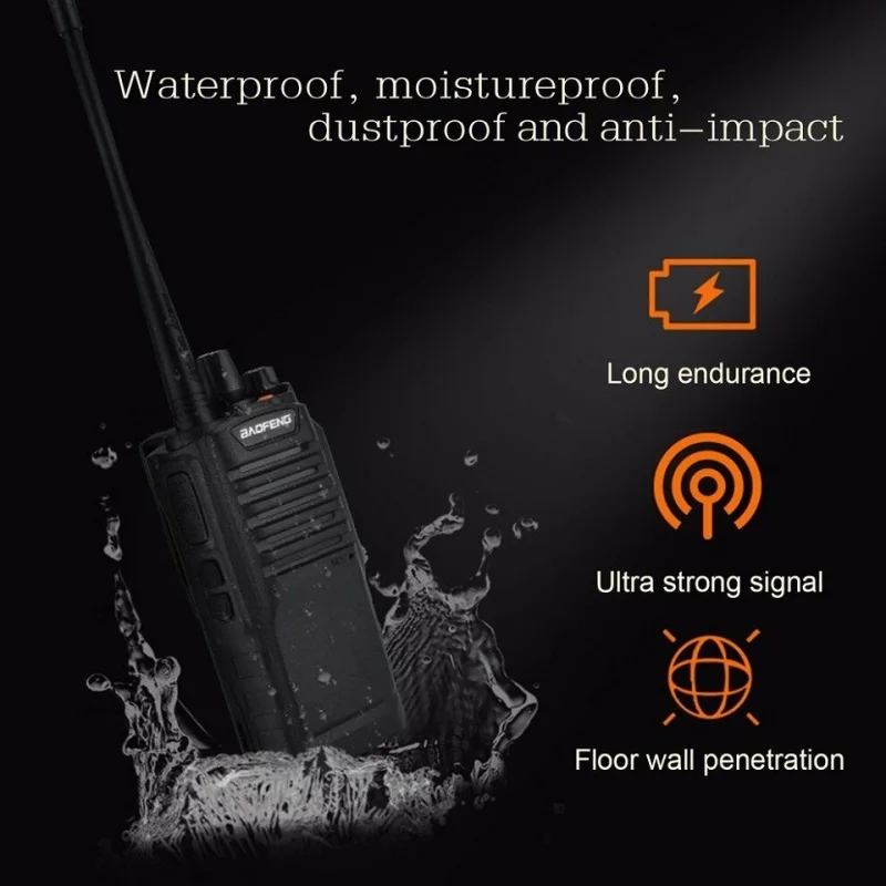 New Baofeng Bf-9700 7W High Power Walkie Talkie IP67 About 12 Hours UHF&VHF 400-520MHz Radio Comunicador Ham dmr Radio boafeng New Baofeng Bf-9700 7W High Power Walkie Talkie IP67 About 12 Hours UHF&VHF 400-520MHz Radio Comunicador Ham dmr Radio boafeng