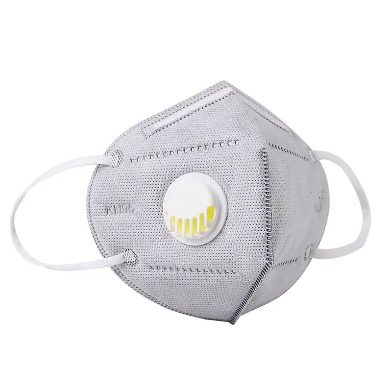 

5Pcs In stock Respirator KN95 Face Mask White Gray N95 Dust Mask 95% Filtration 5 Layers Protection Masks Similar to KN94 FFP2