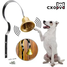 Dog Doorbell Potty Gate-Bell Training Puppy Hanging for Prevent-Scratch-Door Pet-Dog
