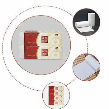 

24 Roll Toilet Paper Tissue Toilet Bulk Roll White Soft 3 Ply Bath Bathroom Paper Towel New Popular