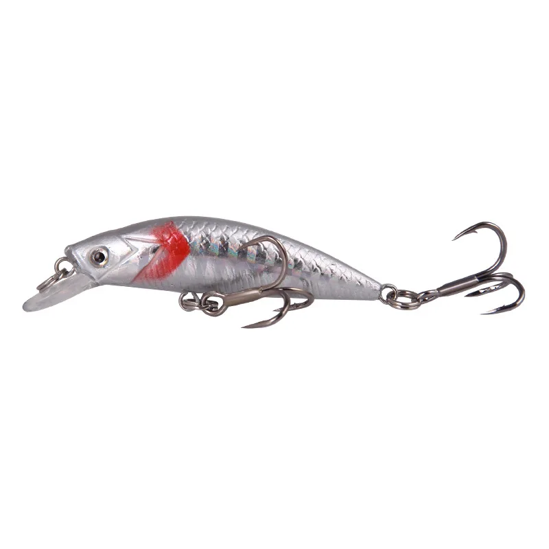 1 pz Affondamento Minnow Richiamo di Pesca 5 cm 2.5g Mini