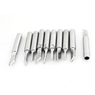 

900M-T-K 5mm Wide Bevel Welding Soldering Iron Tip 10 Pcs