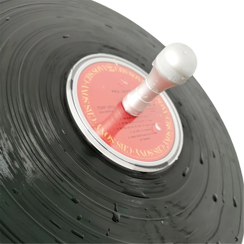 Limpiador de discos de vinilo LP, Protector de etiquetas de discos, impermeable, acrílico, novedad de 2021