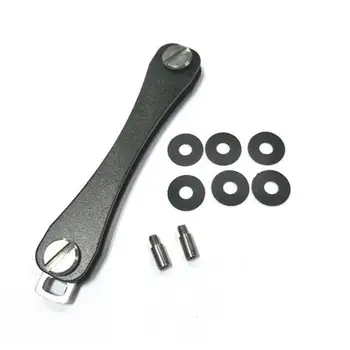 

10/50 Pcs Key Holder Metal EDC Keys Storage Wallet EDC GEAR Aluminum Hard Oxide Car Key Holder Clip Organizer Folders Keychain