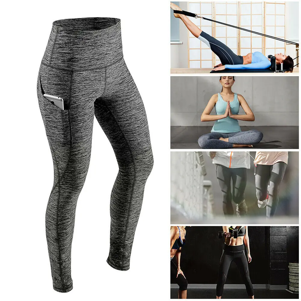 Fashion Women Casual Sport Pants Workout Gym Fitness Leggings Stretchy Sportswear Female High Waist Jogging Pants