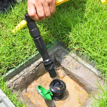 

5pcs Quick Water Intake Valve Garden Lawn Irrigation Hydrant Connector DN20 For Water And Remove It To Close