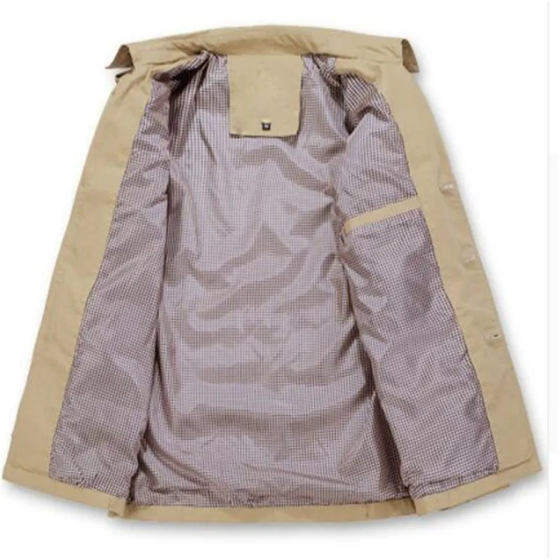 New Arrival Trench Jacket Men Cool Design Casual Outwear Spring Autumn Mens Trench And Coats Fashion Clothing