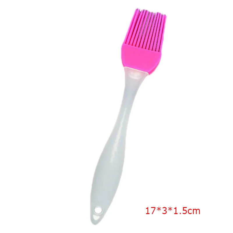 high temperature BBQ Tools Silicone Oil Brush Silicone Baking Bakeware Bread Cook Pastry Cream Basting Brush Multi-colors