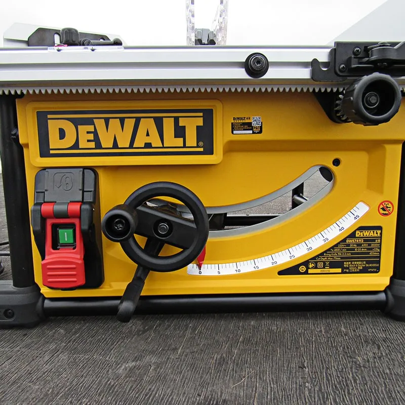 DEWALT Portable Table Saw Dust Free Wood Cutting Machine | Woodworking Tool | Power Tools