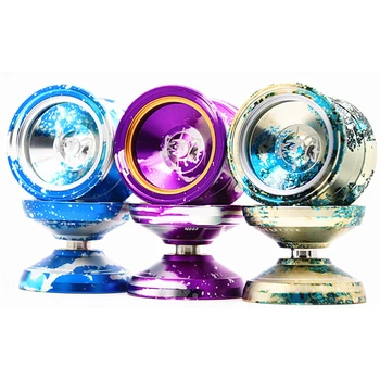 

MAGIC YOYO M002 aluminum alloy weight ring with stainless steel T-shaped bearing metal ring alloy Yo-Yo children's classic toys