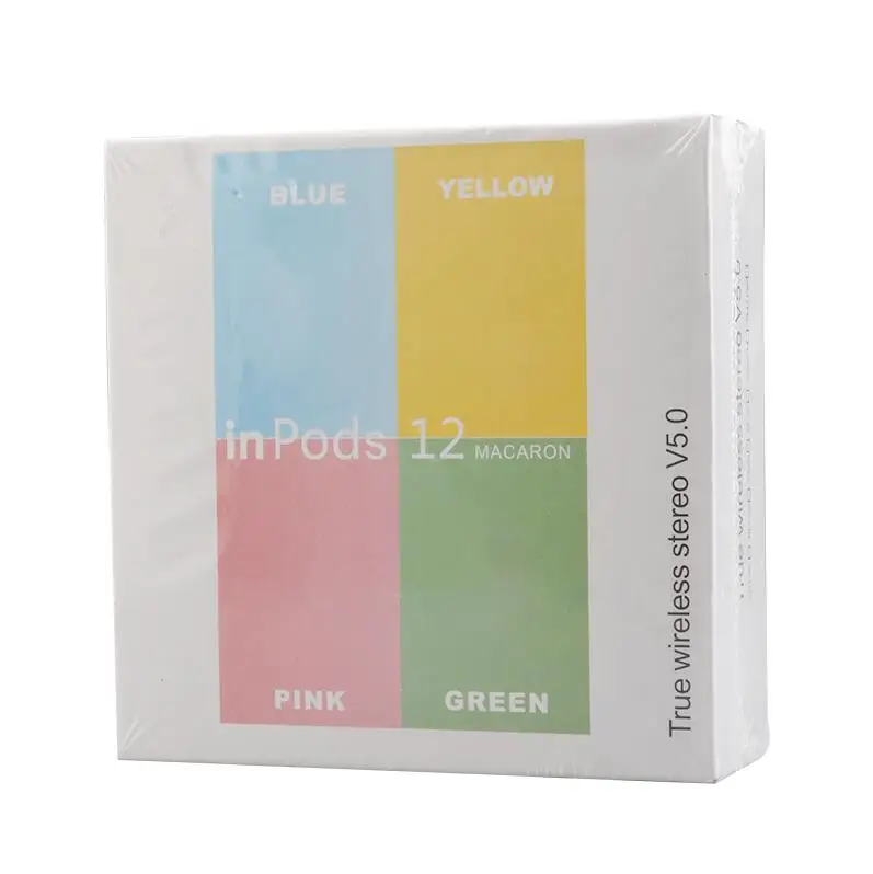 2019 inpods 12 наушников i7s i9s i11 i12 Tws беспроводные Bluetooth наушники гарнитура для iPhone samsung