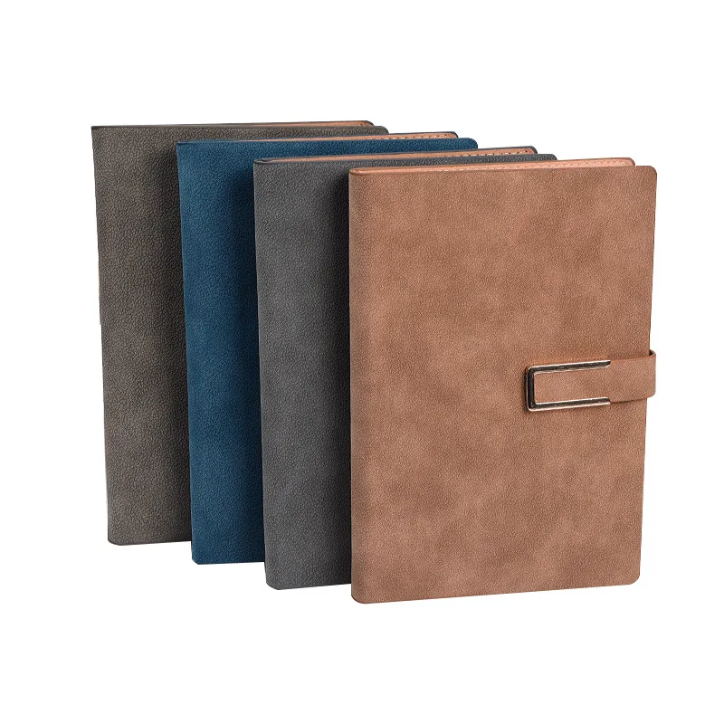 Loyalty Jane Sheep Pakistan Leather Notebook Customization with Metal Buckle Notebook Business Simple Book Office Supplies Whole