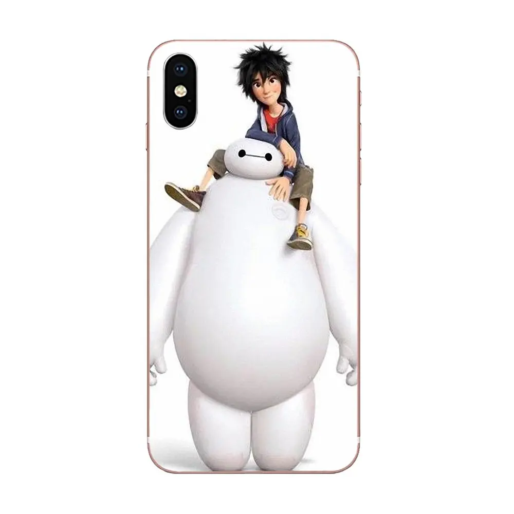 Япония большой герой 6 Летающий Baymax S кожа тонкий для huawei P7 P8 P9 P10 P20 P30 Lite Mini Plus Pro Y9