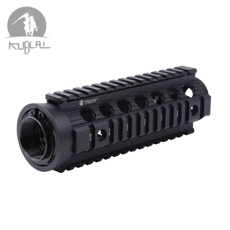 7 дюймов Carbine Handguard страйкбол Трой Drop in Quad Rail Mount Tactical Picatinny для геля