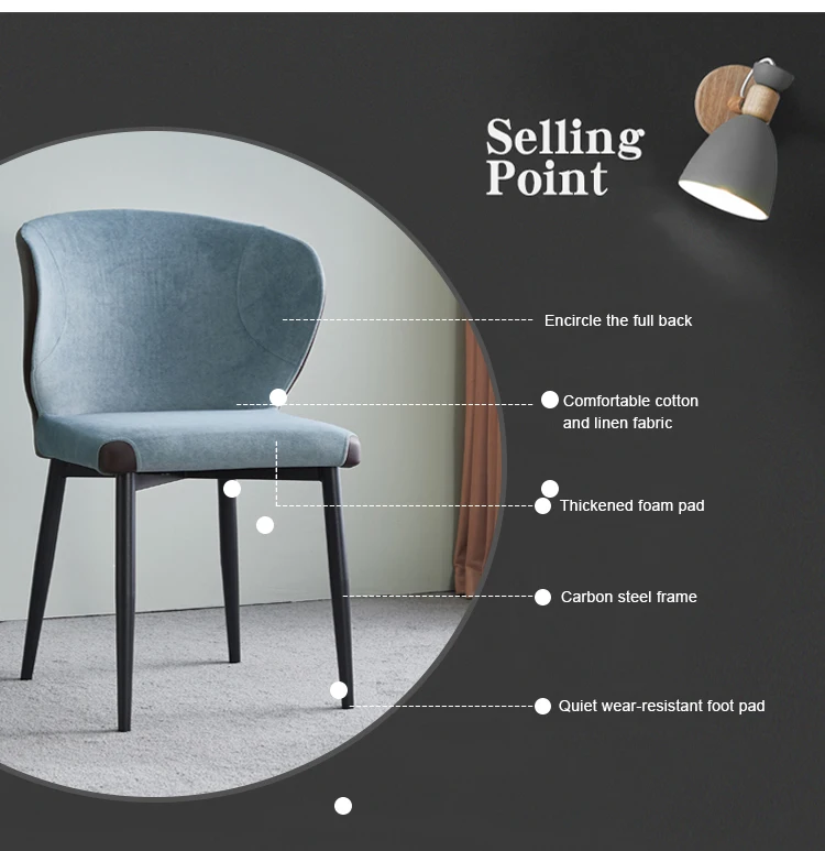 Dining Chair Nordic Fabric Make Up Hotel Dining Chairs 4 Colors Desk Chair Chaises Salle Manger кресло для отдыха Dining Chair Nordic Fabric Make Up Hotel Dining Chairs 4 Colors Desk Chair Chaises Salle Manger кресло для отдыха