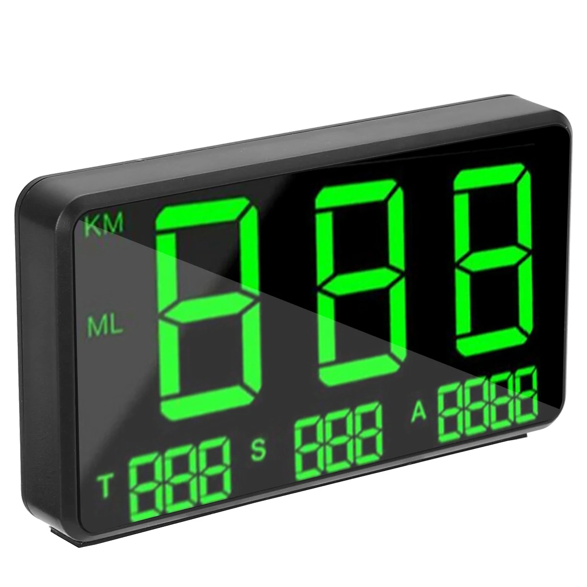 C80 Car GPS Speedometer Big Fonts LED Display KM/h MPH Speed Alarm Altitude Digital Total Driving Time for Car Electronics Parts