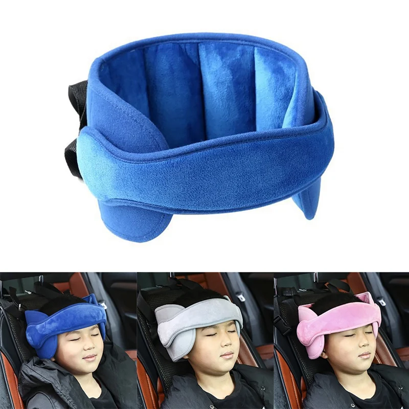 

H Camping Equipment Child Car Seat Head Support Protector Belt Comfortable Safe Sleep Headrest Solution Pillows Belt Padding