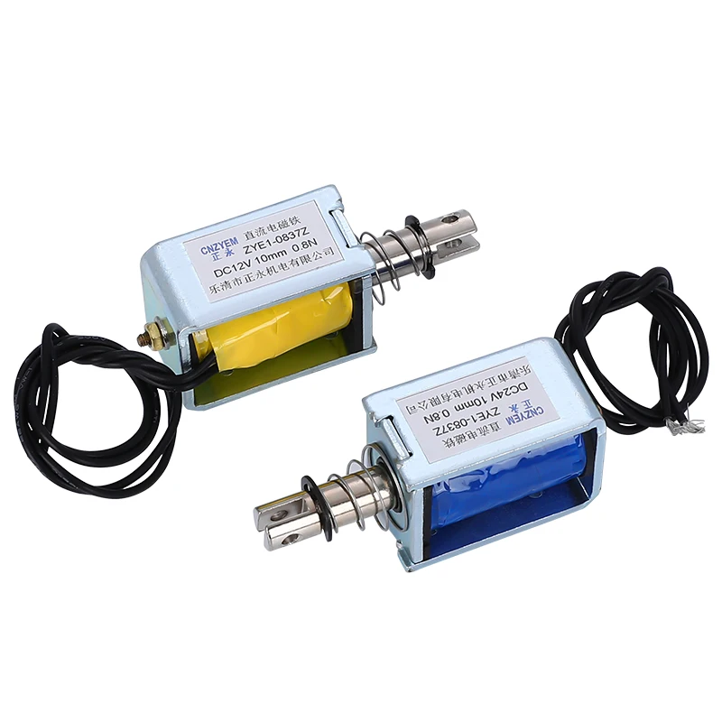 ZYE1-0837Z миниатюрный рамки двухтактный DC электромагнитный DC6V12V24V Соленоидный