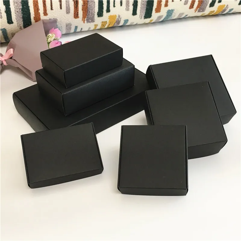 thumbnail image 1 of Caja de regalo de papel Kraft en blanco con ventana, 30 unidades, caja de jabón hecha a mano, caja de regalo para galletas, joyas, dulces, caja de regalo de boda, suministros para fiestas, 1 of 5