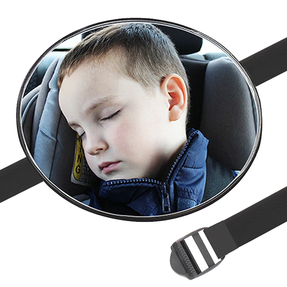 Adjustable Wide Angle Car Rear Seat Headrest Baby Safety View Mirror Monitor
