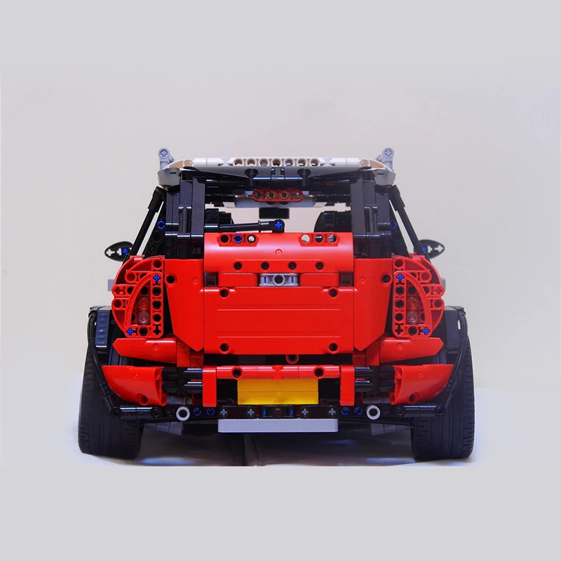 Строительные блоки серии Technic MOC 3644 Мини Купер земляк S строительные блоки игрушки для детей создатели машины детские подарки игрушки