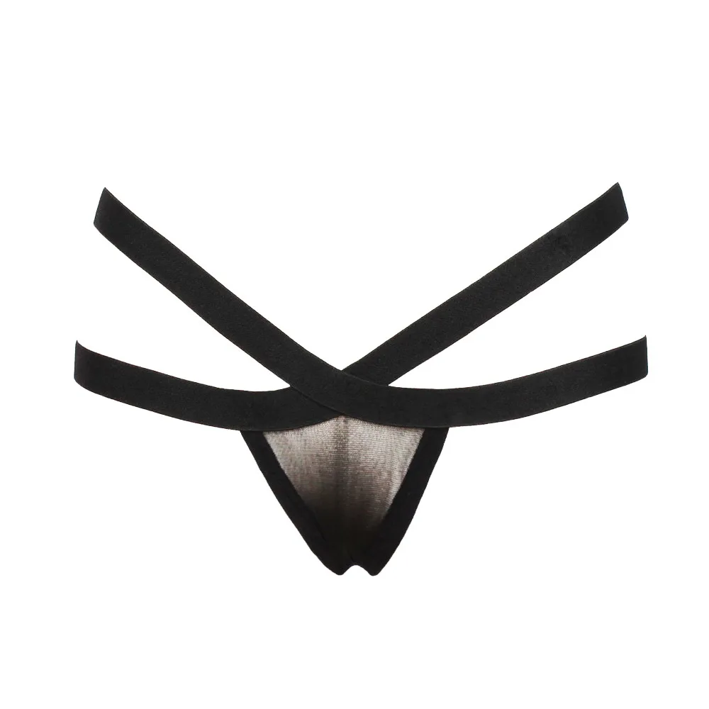 4pcs black Женское сексуальное нижнее белье, стринги, сетчатые трусы, нижнее белье, трусики, Т-образные стринги, эротическое нижнее белье, Ropa Interior Erótica - Цвет: 4pcs black