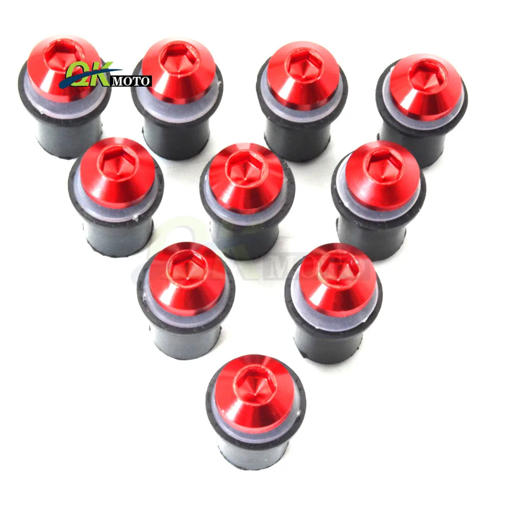 

Motorcycle Windscreen Bolt Screw 5mm CNC Aluminum Screw Kit For Suzuki GSXR 600 750 1000 K1 K2 K3 K4 K5 K6 K7 K8 K9 K11 Fastener