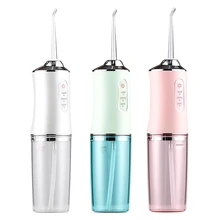 

New Portable Oral Irrigator Water Flosser Electric Teeth Flusher USB Rechargeable Teeth Cleaner Oral Cleaning Flusher