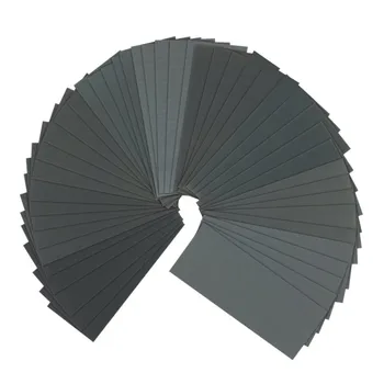

90X Sandpaper Wet And Dry 400-3000 Grit Abrasive Paper Sanding Rectangular KITS