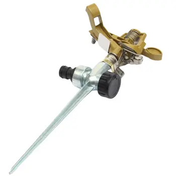 

Rocker type rotating belt grounding gardening sprinkler zinc alloy sprinkler controllable angle sprinkler