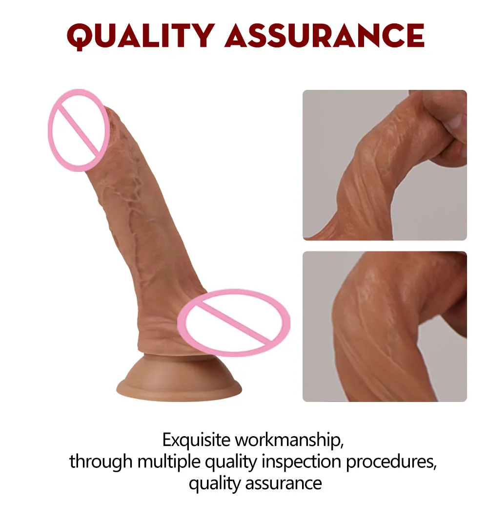 Realistic Penis Super Huge Big Dildo Silicone Flexible With Suction Cup Artificial Penis Female Masturbator Couples Gay Sex Toys (7)
