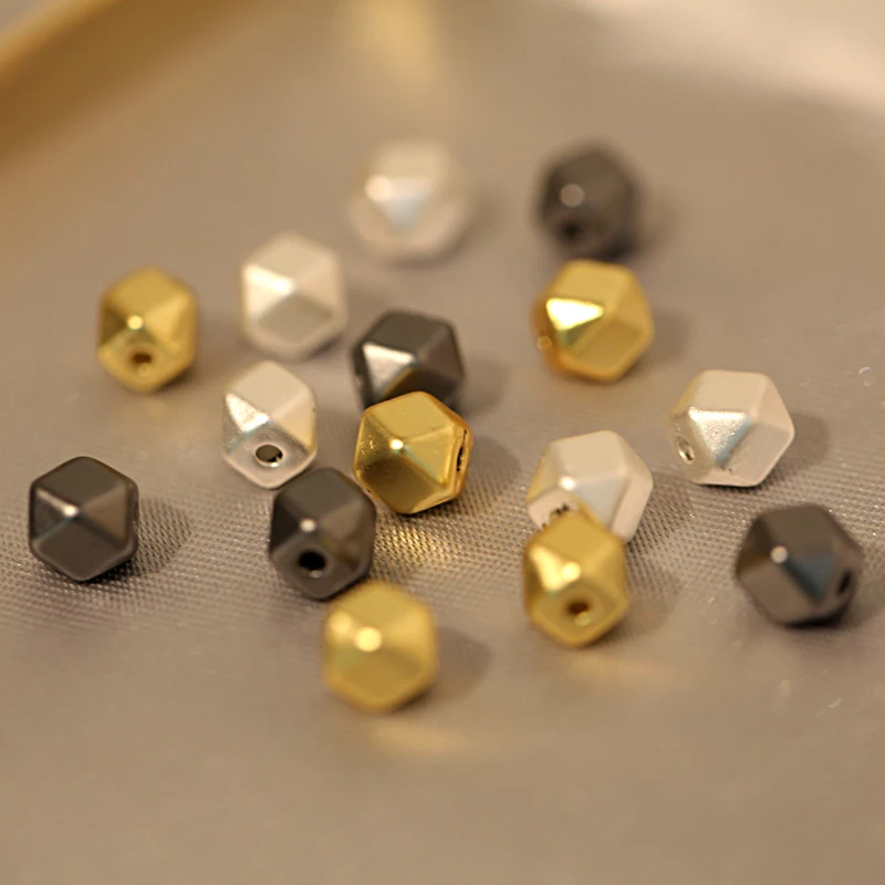 Бусины разделители для изготовления ювелирных изделий бусины из натурального