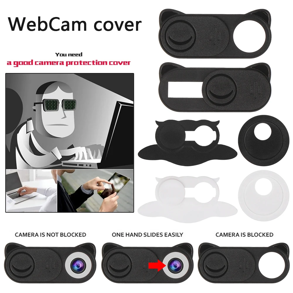 4 pièces Cache caméra pour ordinateur Pc - sécurité caméra - smartphone