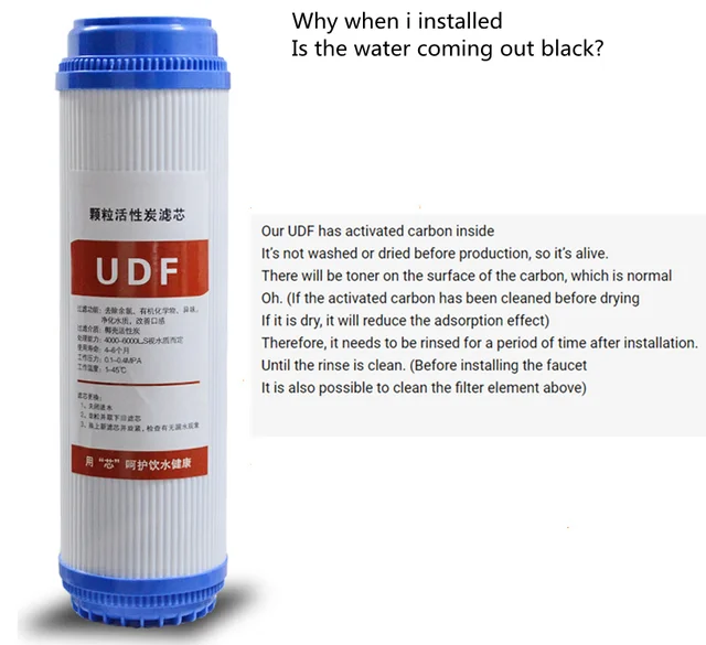 GAC 활성탄 필터 카트리지: 깨끗한 물을 위한 필수품