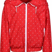 Плоские джинсы с монограммой и надписью W Giacca a Vento