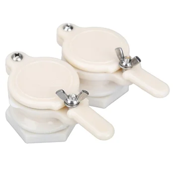 

Promotion! 2pcs Nylon Honey Gate Valve Honey Extractor Honey Tap