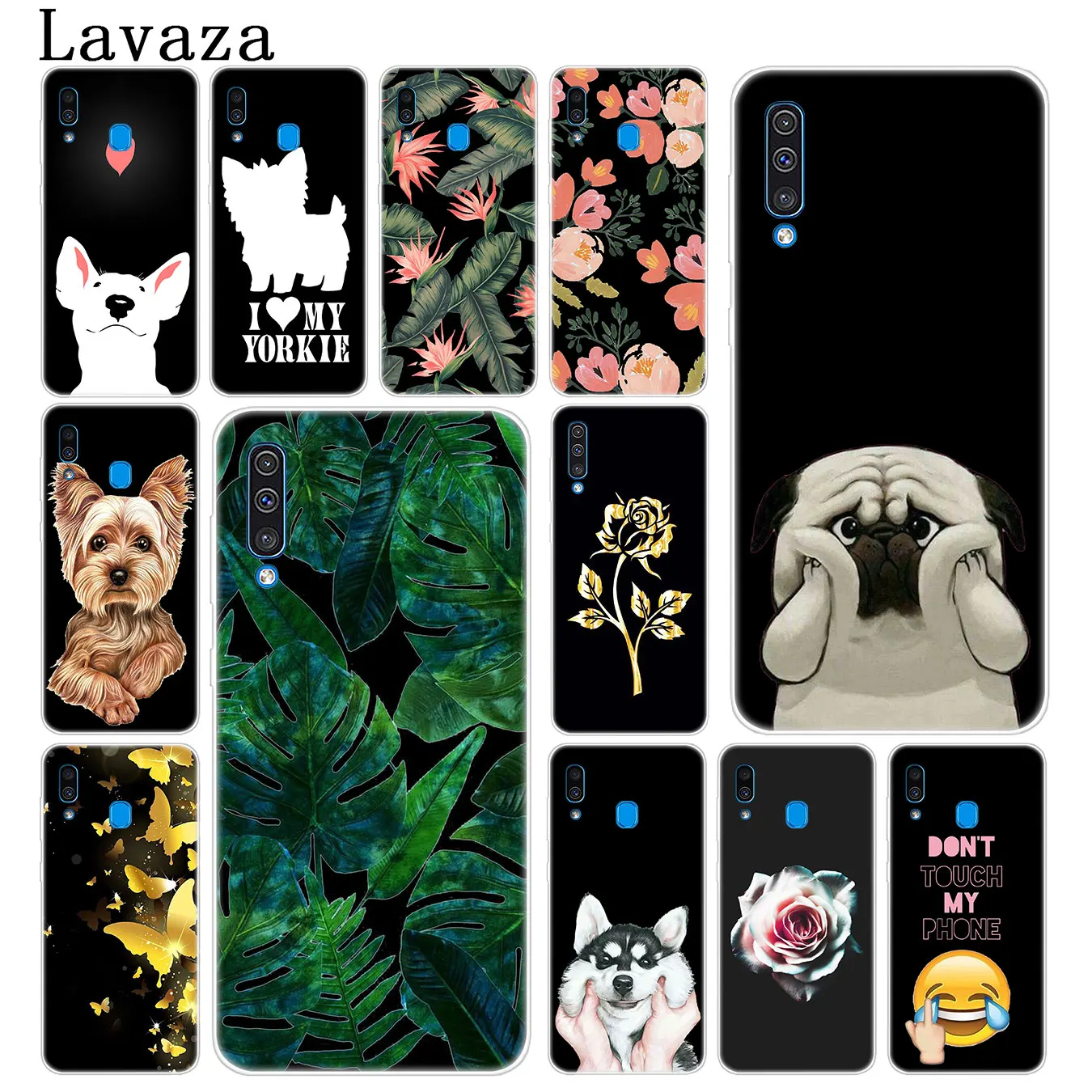 Lavaza милого кота собаки мопса с жестким основанием чехол для телефона Samsung Galaxy A70 A60